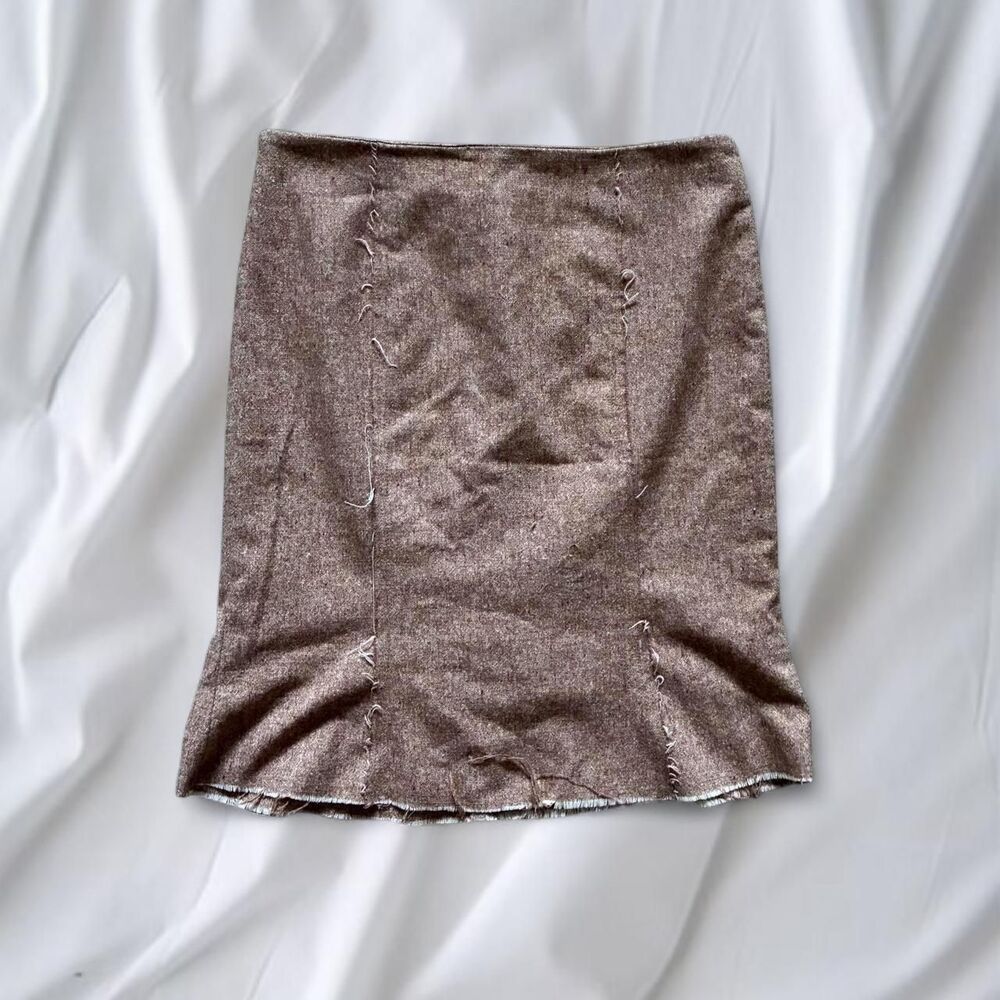 Bebe Brown Preppy Skirt